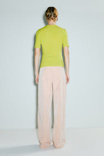 VICKTEERUT Short Sleeve Drape Jersey Blouse เสื้อแขนสั้น จับเดรป ผ้าเจอร์ซีย์
