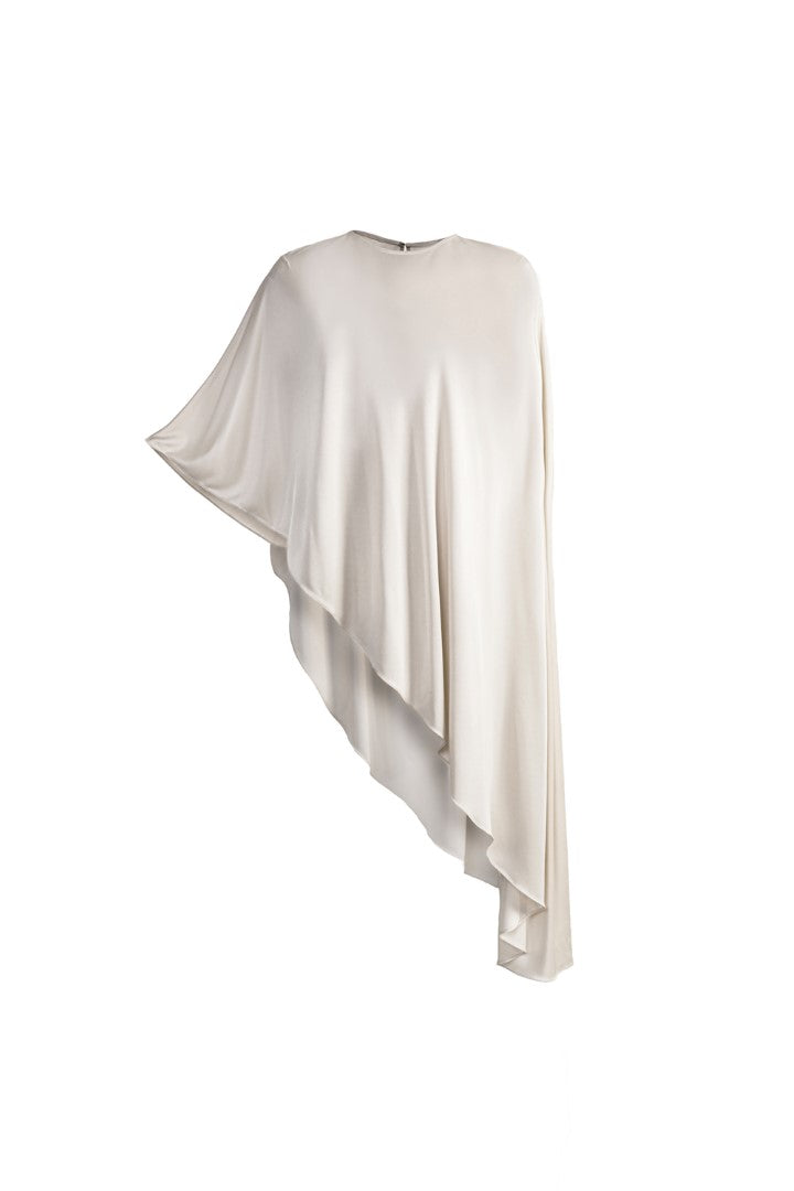VICKTEERUT Asymmetrical Hem Blouse เสื้อตัวยาว ชายไม่เท่ากัน