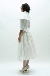 VICKTEERUT Tiered Flared Skirt กระโปรงบาน