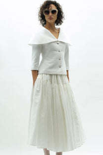 VICKTEERUT Tiered Flared Skirt กระโปรงบาน