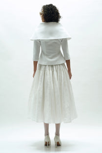 VICKTEERUT Tiered Flared Skirt กระโปรงบาน