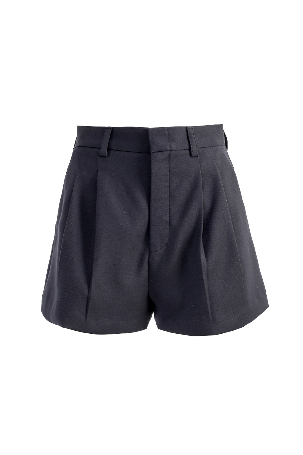 VICKTEERUT Gabardine Pleated Shorts กางเกงขาสั้น จีบหน้า ผ้ากาบาร์ดีน