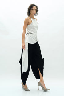 VICKTEERUT Drapery Harem Trousers กางเกงทรงฮาเร็ม จับเดรป