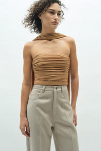 VICKTEERUT Straight Leg Trousers กางเกงขาตรง