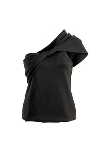 VICKTEERUT One Shoulder Drpae Blouse เสื้อไหล่เดียว ตกแต่งเดรป