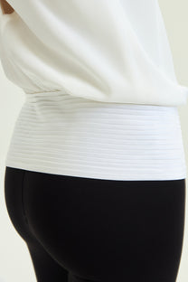 VICKTEERUT Halter Neck Blouse with Tuck Pleat Detail เสื้อคล้องคอ คอปีน ตีเกล็ด