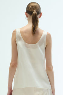 VICKTEERUT Silk Organza Tank Top เสื้อกล้าม ผ้าไหมออร์แกนซา