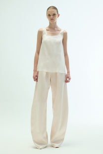VICKTEERUT Silk Organza Tank Top เสื้อกล้าม ผ้าไหมออร์แกนซา