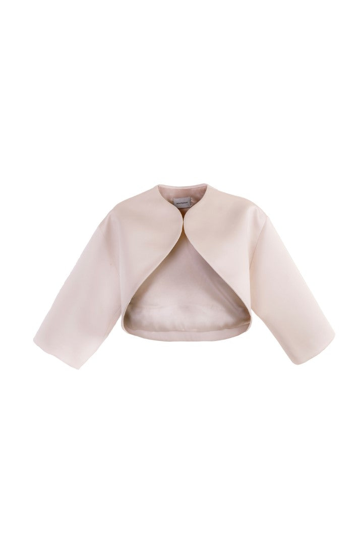 VICKTEERUT Cropped Three-Quarter Sleeve Jacket เสื้อแจ๊คเก็ตตัวสั้น แขนสามส่วน