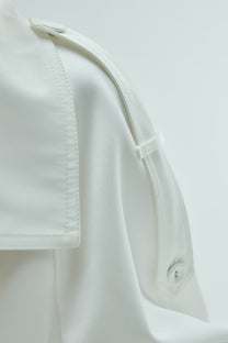VICKTEERUT Oversized Open-Collar Double-Breasted Jacket เสื้อแจ๊คเก็ต คอแบะ กระดุมสองแถว