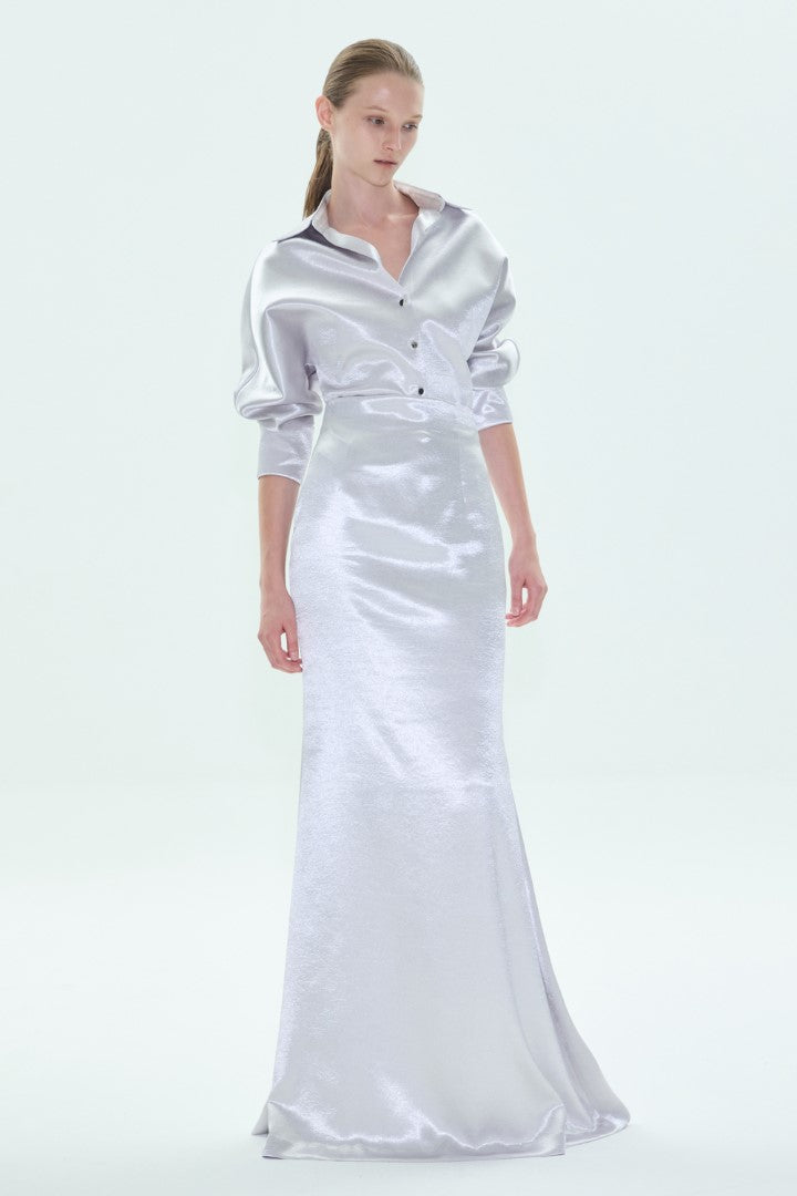 VICKTEERUT Long Mermaid Skirt กระโปรงยาว ทรงเมอร์เมด