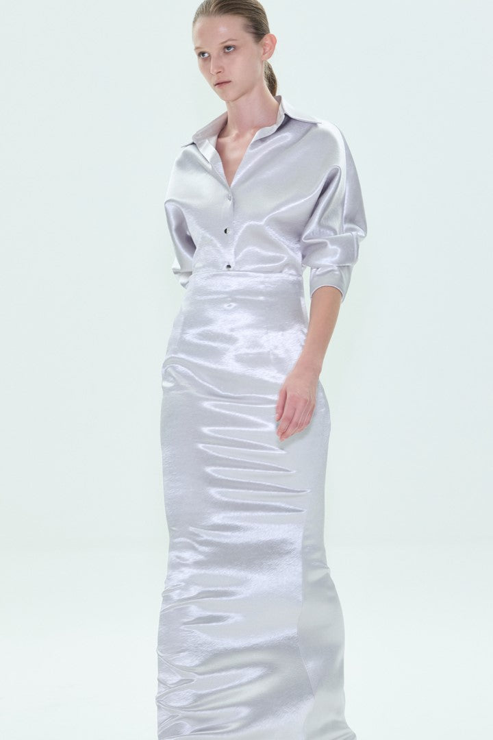 VICKTEERUT Long Mermaid Skirt กระโปรงยาว ทรงเมอร์เมด