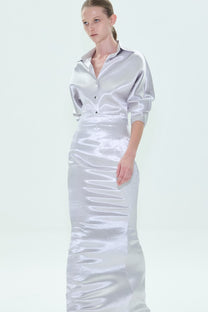 VICKTEERUT Long Mermaid Skirt กระโปรงยาว ทรงเมอร์เมด