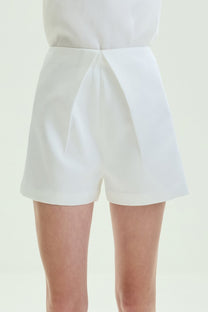 VICKTEERUT Front-Pleated Shorts กางเกงขาสั้น จีบหน้า