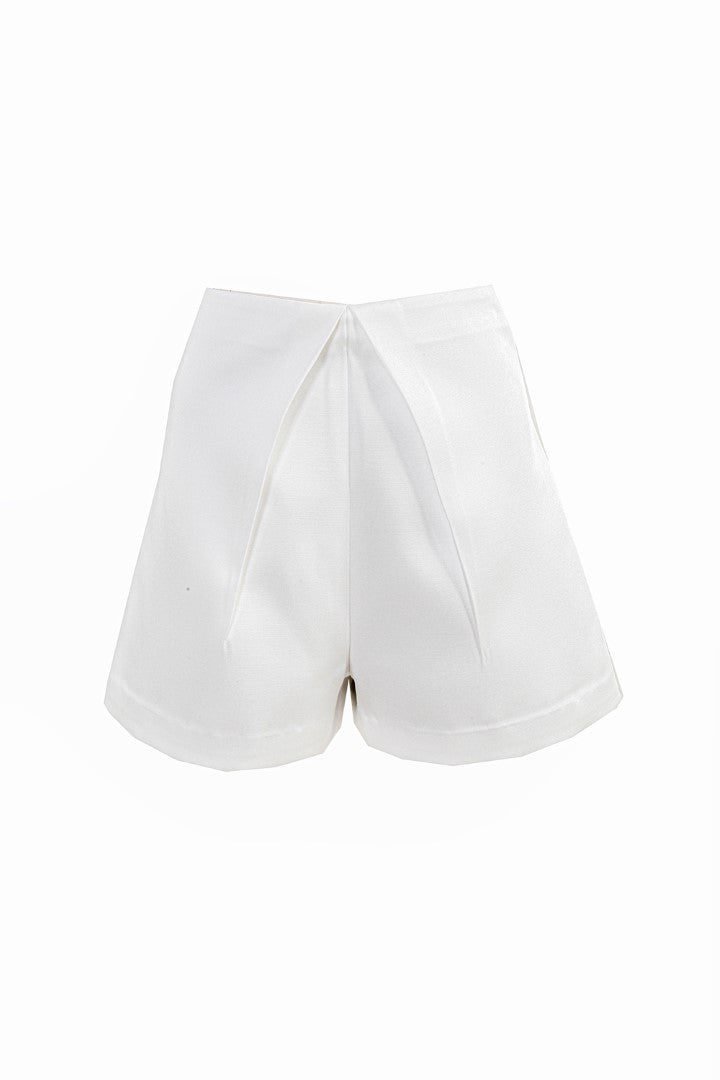 VICKTEERUT Front-Pleated Shorts กางเกงขาสั้น จีบหน้า