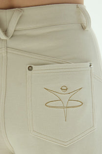 VICKTEERUT Barrel Leg Trousers กางเกงทรงแบร์เรล