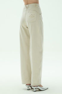 VICKTEERUT Barrel Leg Trousers กางเกงทรงแบร์เรล