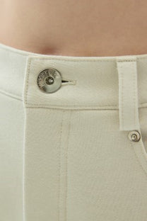 VICKTEERUT Barrel Leg Trousers กางเกงทรงแบร์เรล