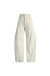 VICKTEERUT Barrel Leg Trousers กางเกงทรงแบร์เรล