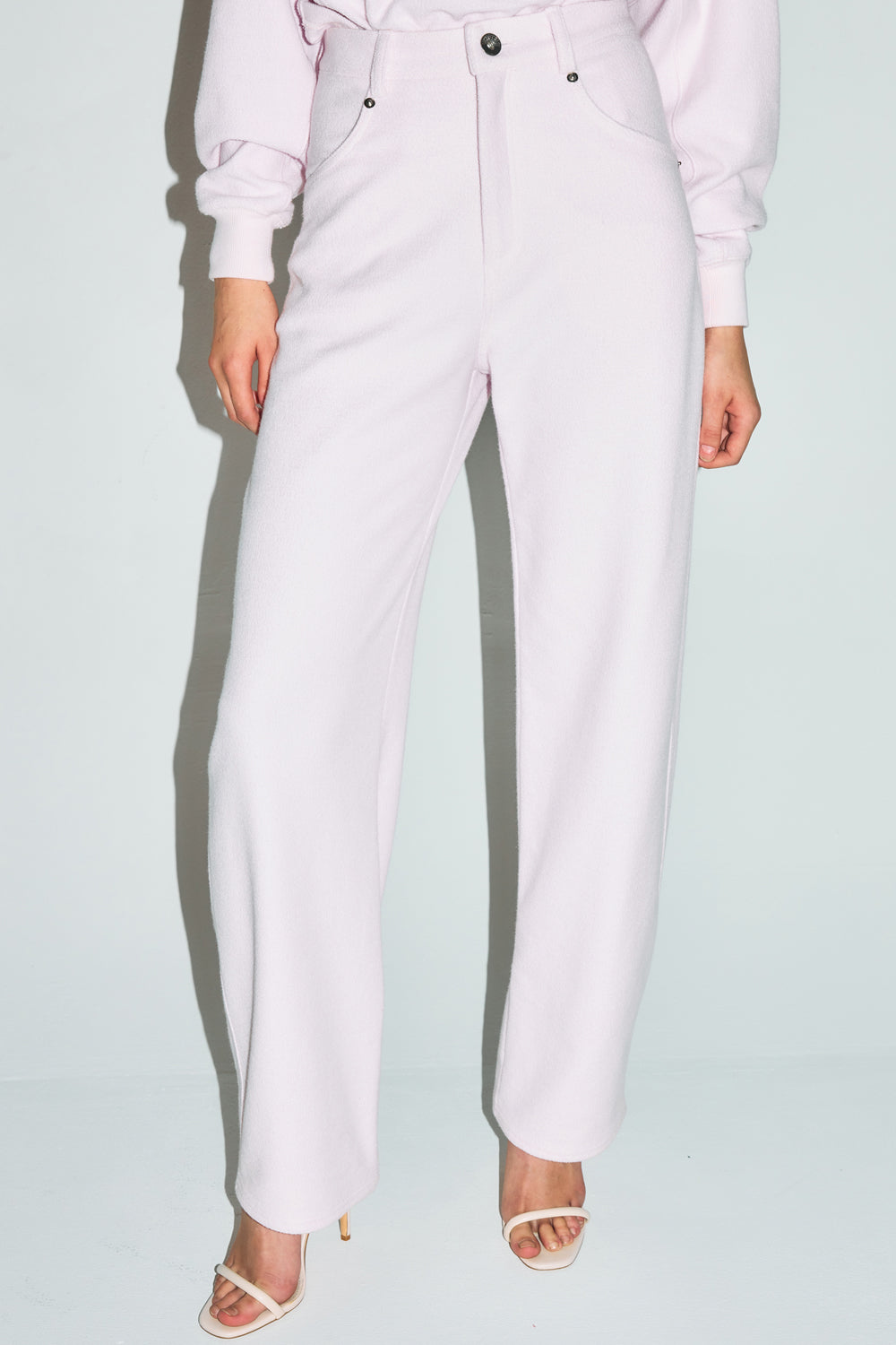 VICKTEERUT Barrel Leg Trousers กางเกงทรงแบร์เรล