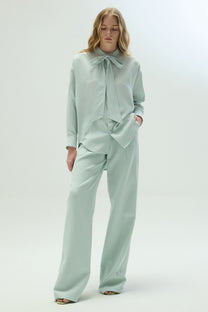 VICKTEERUT Wide Leg Trousers กางเกงขาบาน