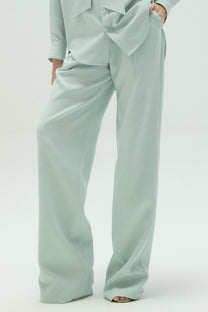 VICKTEERUT Wide Leg Trousers กางเกงขาบาน