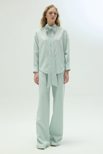 VICKTEERUT Wide Leg Trousers กางเกงขาบาน