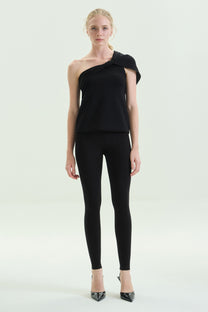 VICKTEERUT Skinny Trousers with Pleated Waistband กางเกงขายาว ทรงสกินนี่
