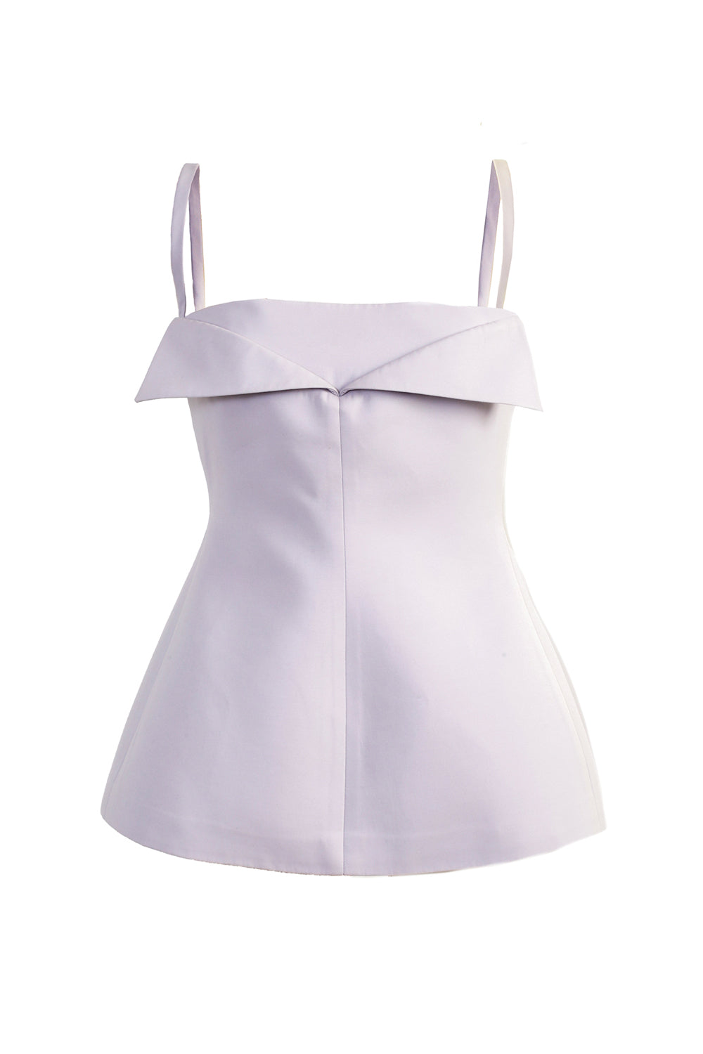VICKTEERUT Origami-Fold Spaghetti Strap Blouse เสื้อสายเดี่ยว ตกแต่งดีเทลโอริกามิ