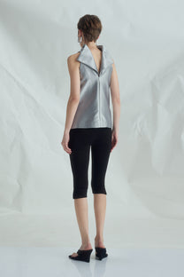 VICKTEERUT Sleeveless Turtleneck Blouse เสื้อแขนกุด คอปีน