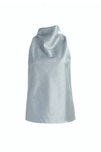 VICKTEERUT Sleeveless Turtleneck Blouse เสื้อแขนกุด คอปีน