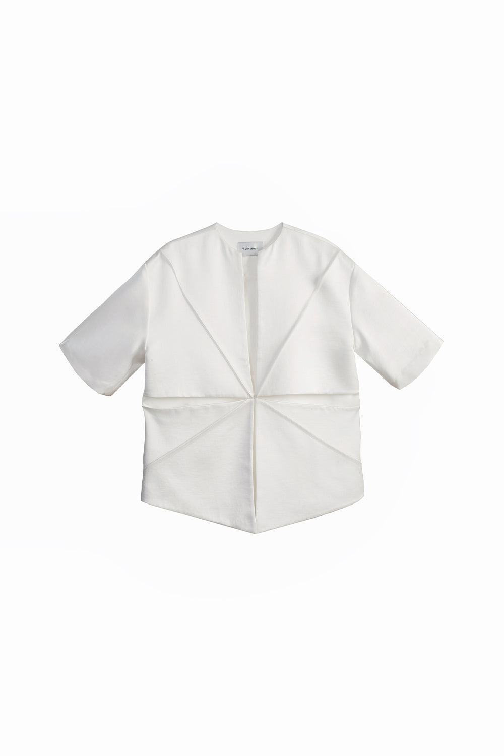 VICKTEERUT Short Sleeve Oversize Blouse with Cut-Out Detail เสื้อแขนสั้น ทรงโอเวอร์ไซส์ ดีเทลคัตเอาท์