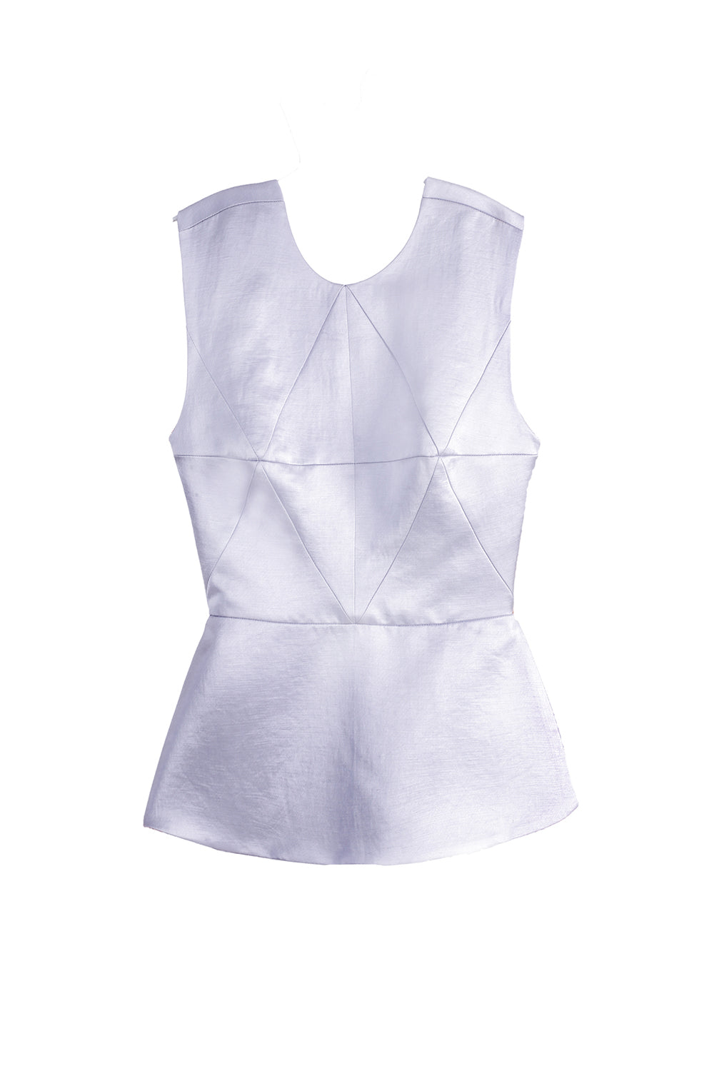 VICKTEERUT Criss-Cross Back Sleeveless Blouse เสื้อแขนกุด สายไขว้หลัง