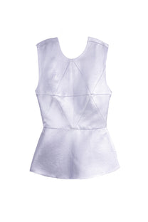 VICKTEERUT Criss-Cross Back Sleeveless Blouse เสื้อแขนกุด สายไขว้หลัง
