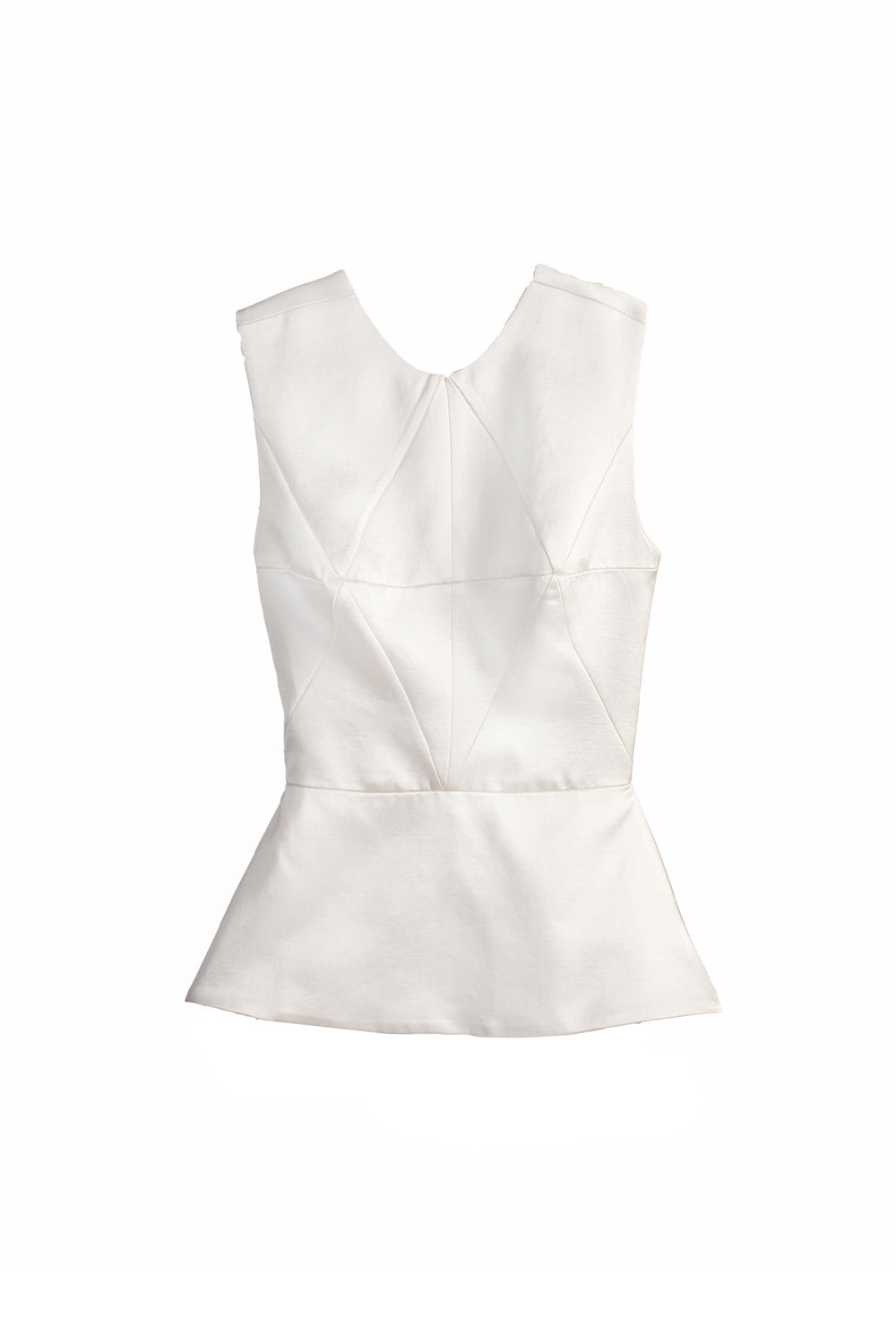 VICKTEERUT Criss-Cross Back Sleeveless Blouse เสื้อแขนกุด สายไขว้หลัง