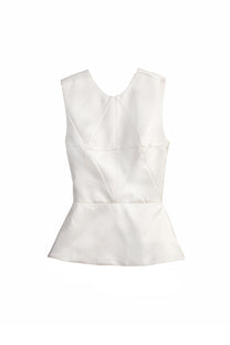 VICKTEERUT Criss-Cross Back Sleeveless Blouse เสื้อแขนกุด สายไขว้หลัง