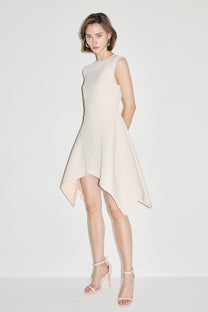 VICKTEERUT Sleeveless Flare Dress เดรสแขนกุด ทรงบาน