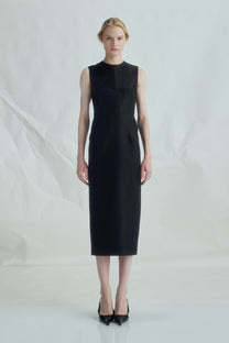 VICKTEERUT Sleeveless Sheath Dress เดรสแขนกุด ทรงเข้ารูป