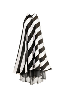 VICKTEERUT Halter Neck Diagonal Stripe Dress เดรสลายทาง คล้องคอ