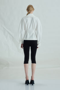 VICKTEERUT Double Breasted Trench Jacket เสื้อแจ๊คเก็ต แขนยาว ปกอย่างเสื้อโค้ท