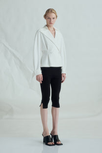 VICKTEERUT Double Breasted Trench Jacket เสื้อแจ๊คเก็ต แขนยาว ปกอย่างเสื้อโค้ท