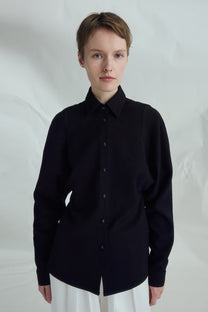 VICKTEERUT Batwing Sleeve Shirt เสื้อเชิ้ต แขนยาว แขนค้างคาว