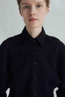 VICKTEERUT Batwing Sleeve Shirt เสื้อเชิ้ต แขนยาว แขนค้างคาว