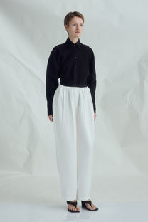 VICKTEERUT Batwing Sleeve Shirt เสื้อเชิ้ต แขนยาว แขนค้างคาว