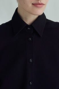 VICKTEERUT Batwing Sleeve Shirt เสื้อเชิ้ต แขนยาว แขนค้างคาว