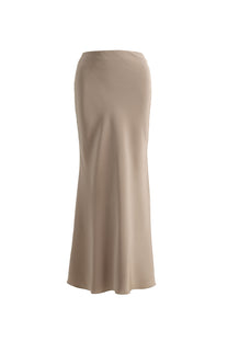 VICKTEERUT Bias-Cut Long Skirt กระโปรงยาว ผ้าเฉลียง