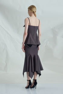 VICKTEERUT High-Waist Mermaid Skirt กระโปรงเอวสูง ทรงเมอร์เมด