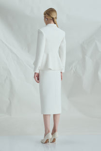 VICKTEERUT Front-Zip Pencil Skirt กระโปรงสอบ ซิปหน้า