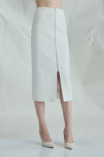 VICKTEERUT Front-Zip Pencil Skirt กระโปรงสอบ ซิปหน้า