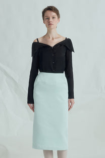 VICKTEERUT Back Slit Pencil Skirt กระโปรง ทรงสอบ ผ่าหลัง